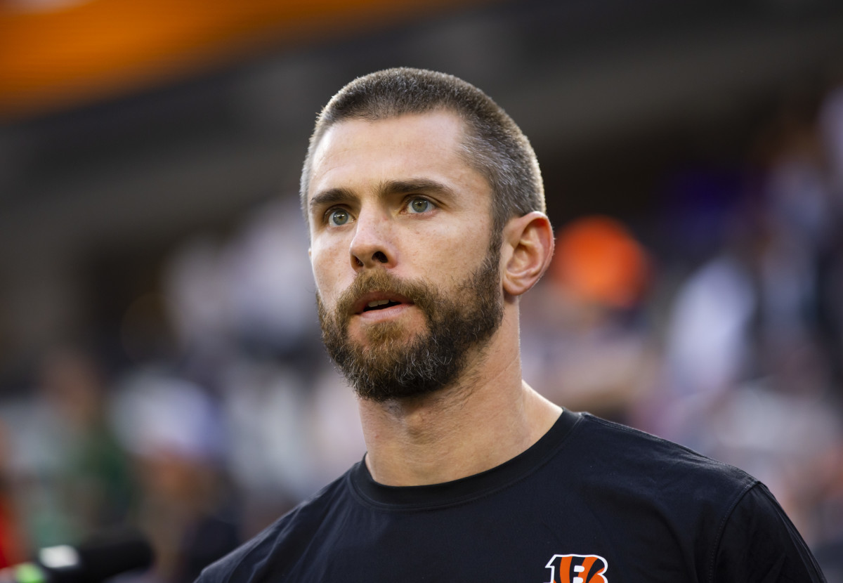 Cincinnati Bengals safeties coach Robert Livingston against the Los Angeles Rams in Super Bowl LVI at SoFi Stadium. Mandatory Credit